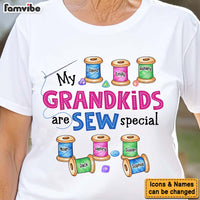 Personalized Gift For Grandma Sewing Shirt - Hoodie - Sweatshirt 34198 thumb 1