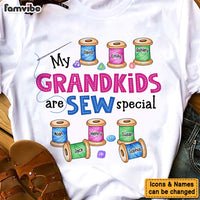 Personalized Gift For Grandma Sewing Shirt - Hoodie - Sweatshirt 34198 thumb 1