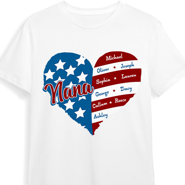 Personalized Gift For Grandma 4th Of July Shirt - Hoodie - Sweatshirt 34208 1