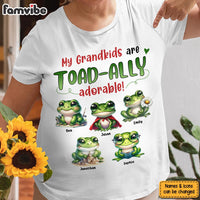 Personalized Gift For Grandma Toad-ally Love Shirt - Hoodie - Sweatshirt 34215 thumb 1