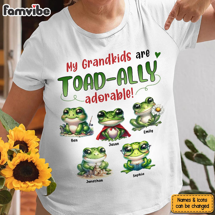 Personalized Gift For Grandma Toad-ally Love Shirt - Hoodie - Sweatshirt 34215 1