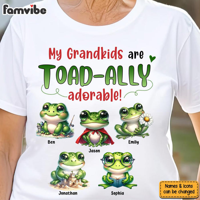 Personalized Gift For Grandma Toad-ally Love Shirt - Hoodie - Sweatshirt 34215 1