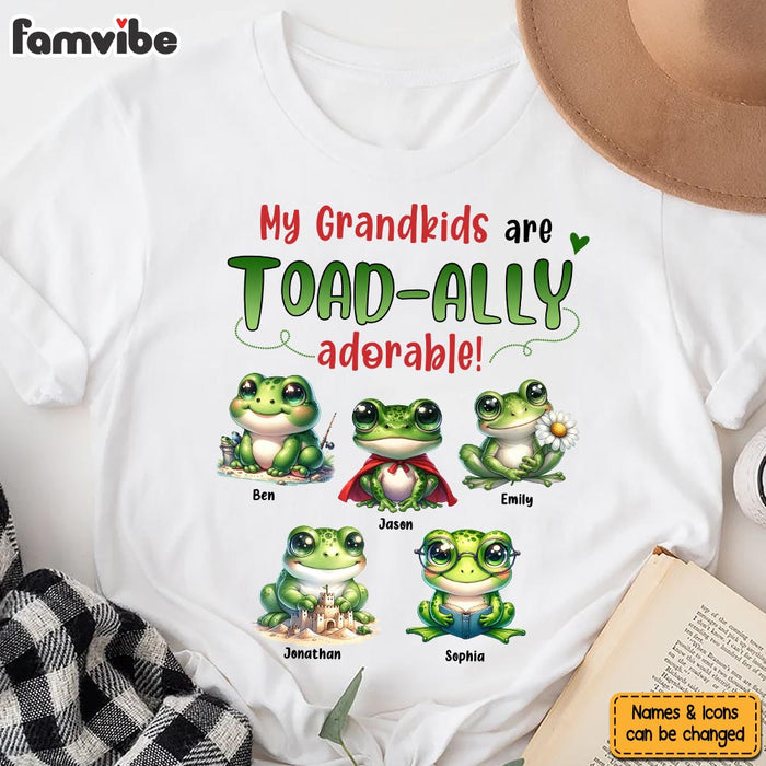 Personalized Gift For Grandma Toad-ally Love Shirt - Hoodie - Sweatshirt 34215 1