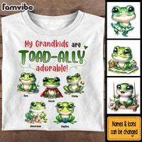 Personalized Gift For Grandma Toad-ally Love Shirt - Hoodie - Sweatshirt 34215 thumb 1