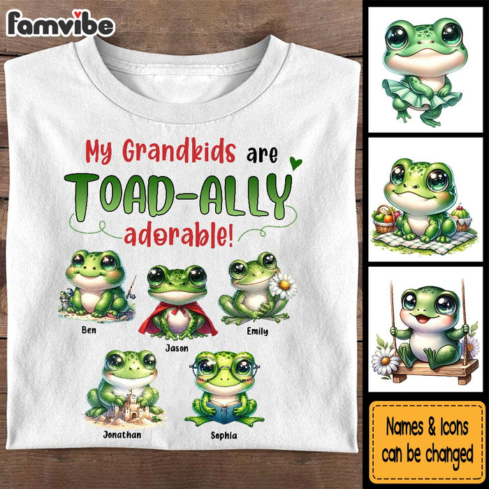Personalized Gift For Grandma Toad-ally Love Shirt - Hoodie - Sweatshirt 34215 1