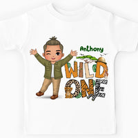 Personalized Gift For Grandson Wild One Kid T Shirt - Kid Hoodie - Kid Sweatshirt 34224 thumb 1