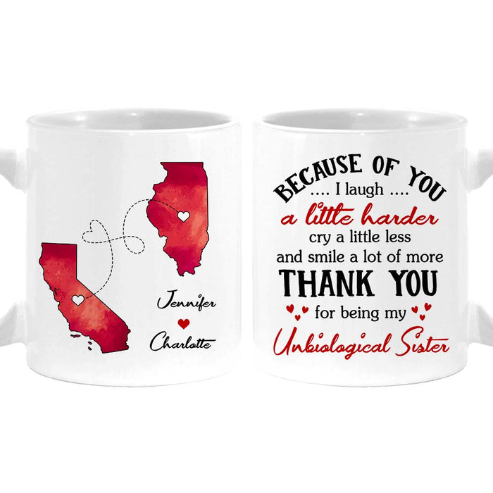 Personalized Gift For Friends Long Distance Mug 34225 1