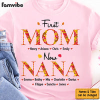 Personalized First Mom Now Grandma Shirt - Hoodie - Sweatshirt 34228 thumb 1