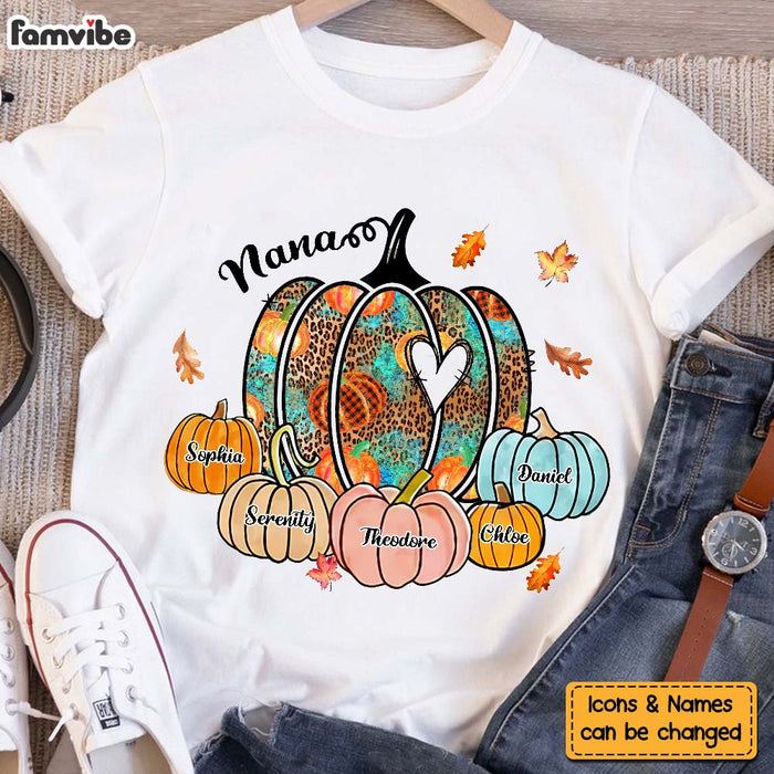 Personalized Gift For Grandma Pumpkin Shirt - Hoodie - Sweatshirt 34233 1