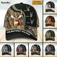 Personalized Gift For Grandpa Hunting Season Kid Names Cap 34234 thumb 1