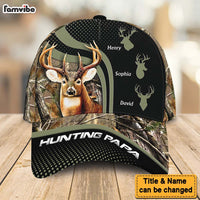 Personalized Gift For Grandpa Hunting Season Kid Names Cap 34234 thumb 1