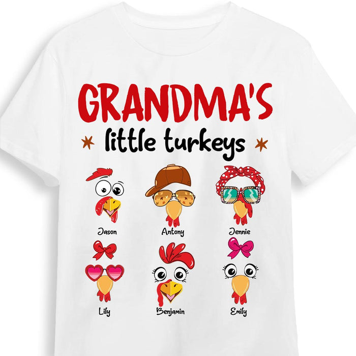 Personalized Gift For Grandma Funny Turkeys Shirt - Hoodie - Sweatshirt 34238 1