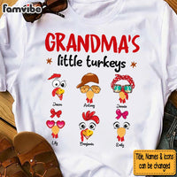 Personalized Gift For Grandma Funny Turkeys Shirt - Hoodie - Sweatshirt 34238 thumb 1