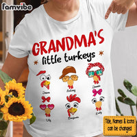 Personalized Gift For Grandma Funny Turkeys Shirt - Hoodie - Sweatshirt 34238 thumb 1