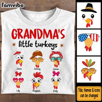 Personalized Gift For Grandma Funny Turkeys Shirt - Hoodie - Sweatshirt 34238 thumb 1