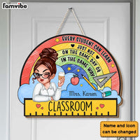 Personalized Gift For Teacher Every Student Can Learn Wood Sign 34240 thumb 1