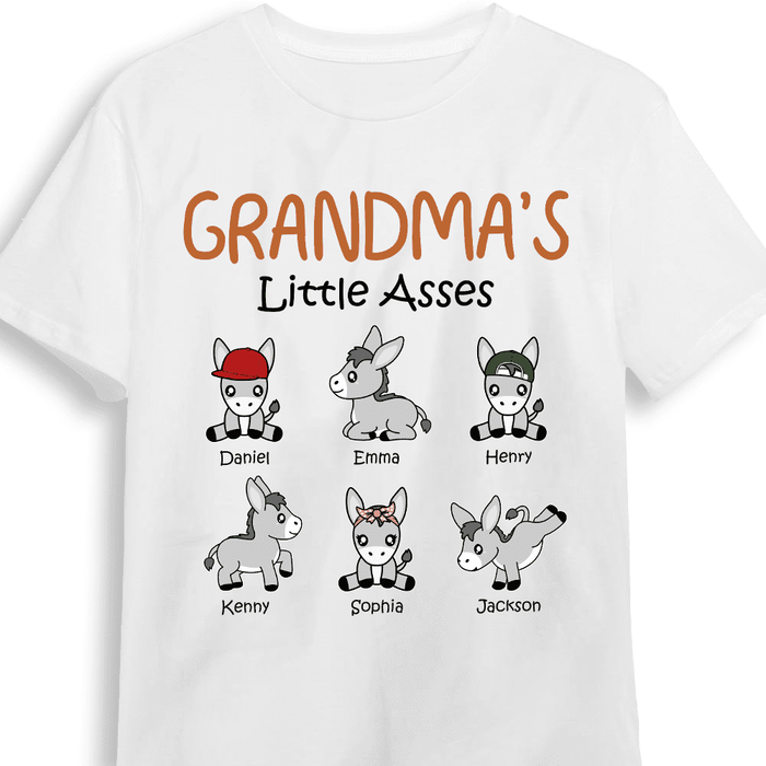 Personalized Gift for Grandma Mom Little Asses Shirt - Hoodie - Sweatshirt 34242 1