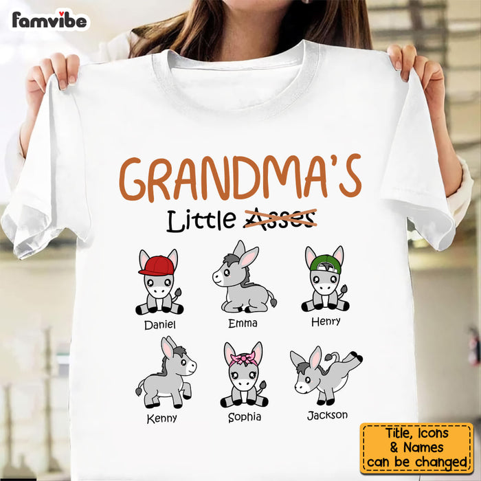 Personalized Gift for Grandma Mom Little Asses Shirt - Hoodie - Sweatshirt 34242 1