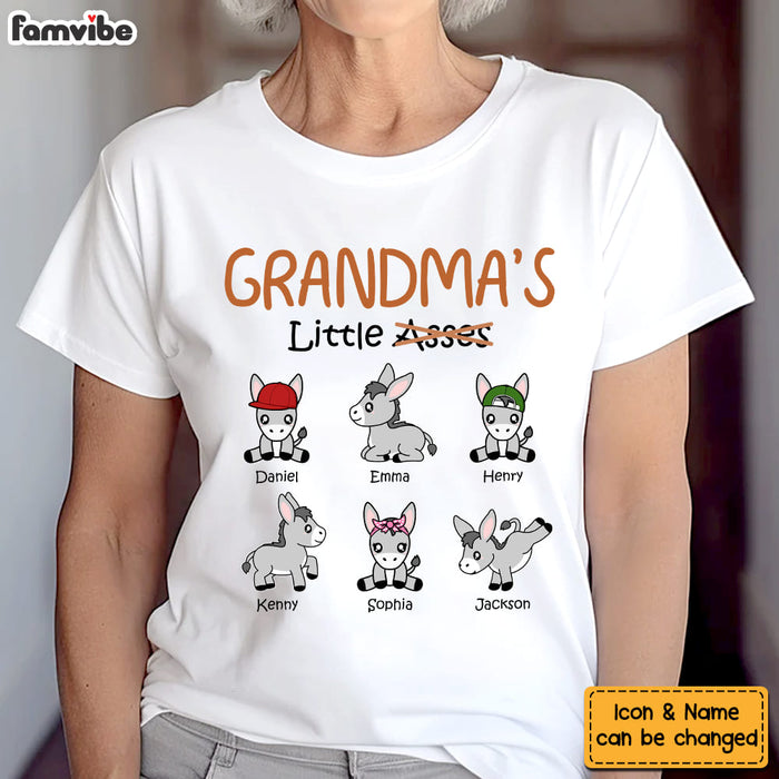 Personalized Gift for Grandma Mom Little Asses Shirt - Hoodie - Sweatshirt 34242 1