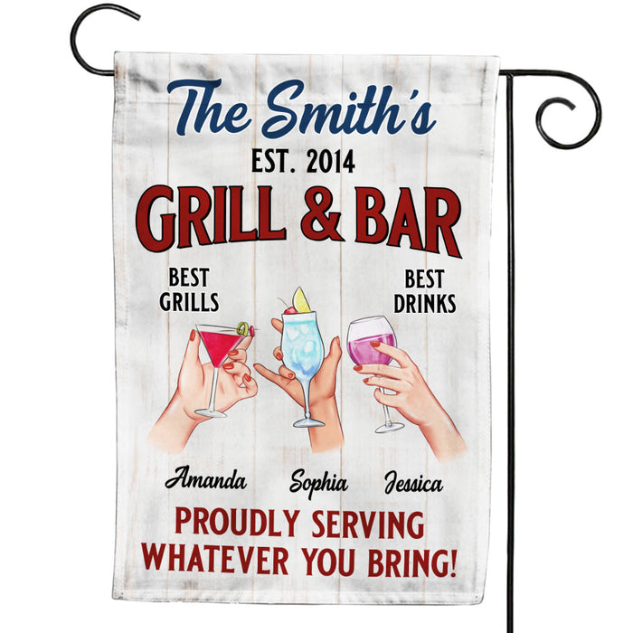 Personalized Proudly Serving Whatever You Bring Flag 34243 1