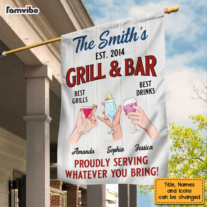 Personalized Proudly Serving Whatever You Bring Flag 34243 1