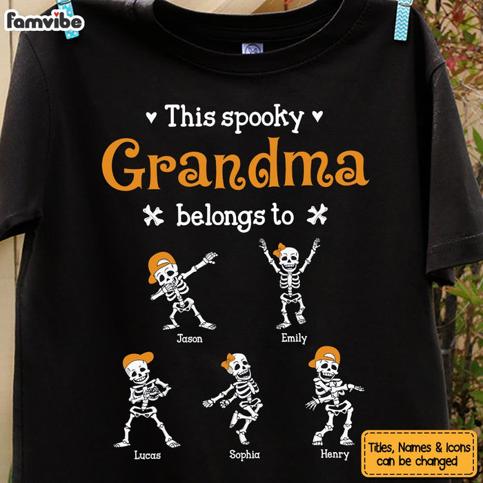 Personalized Gift For Grandma This Belongs Skeleton Shirt - Hoodie - Sweatshirt 34254 1