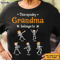 Personalized Gift For Grandma This Belongs Skeleton Shirt - Hoodie - Sweatshirt 34254 thumb 1
