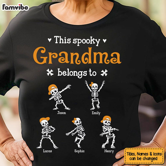 Personalized Gift For Grandma This Belongs Skeleton Shirt - Hoodie - Sweatshirt 34254 1