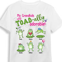 Personalized Gift For Grandma Toad-ally Adorable Shirt - Hoodie - Sweatshirt 34261 thumb 1
