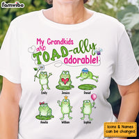 Personalized Gift For Grandma Toad-ally Adorable Shirt - Hoodie - Sweatshirt 34261 thumb 1