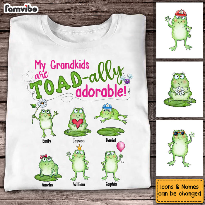 Personalized Gift For Grandma Toad-ally Adorable Shirt - Hoodie - Sweatshirt 34261 1