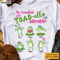 Personalized Gift For Grandma Toad-ally Adorable Shirt - Hoodie - Sweatshirt 34261 thumb 1