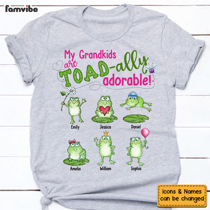 Personalized Gift For Grandma Toad-ally Adorable Shirt - Hoodie - Sweatshirt 34261 1