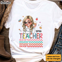 Personalized Gift For Motivational Teacher Shirt - Hoodie - Sweatshirt 34280 thumb 1