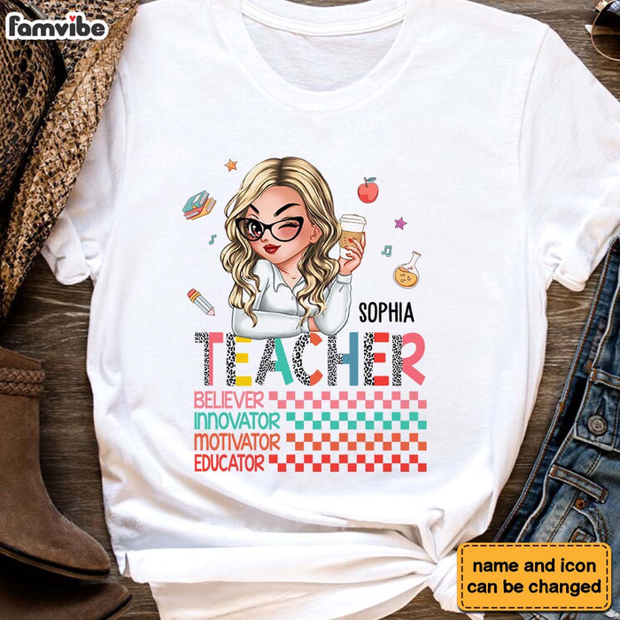 Personalized Gift For Motivational Teacher Shirt - Hoodie - Sweatshirt 34280 1