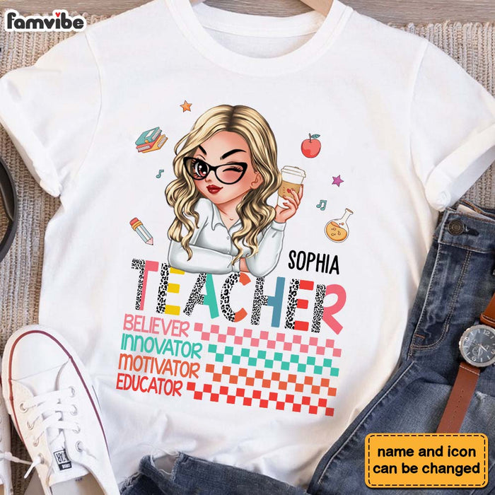 Personalized Gift For Motivational Teacher Shirt - Hoodie - Sweatshirt 34280 1