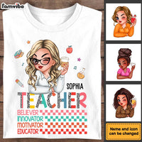 Personalized Gift For Motivational Teacher Shirt - Hoodie - Sweatshirt 34280 thumb 1