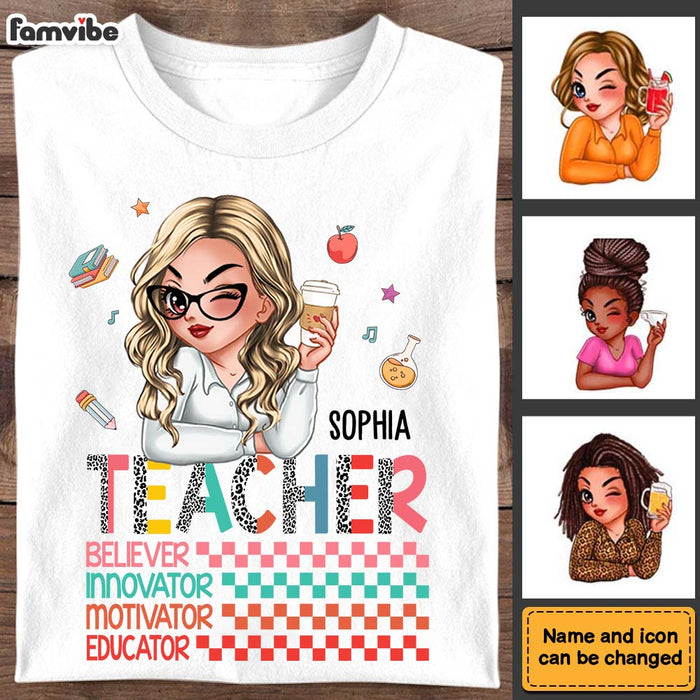 Personalized Gift For Motivational Teacher Shirt - Hoodie - Sweatshirt 34280 1
