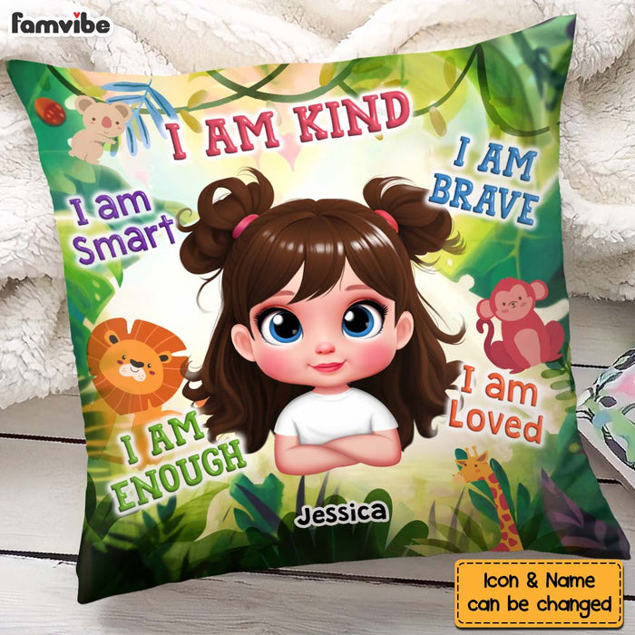 Personalized Gift For Granddaughter I Am Kind Pillow 34283 1