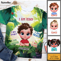 Personalized Gift For Grandson I Am Kind All-over Print Kids Shirt 34284 thumb 1