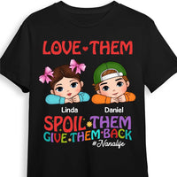 Personalized Gift For Grandma Love Them Spoil Them Shirt - Hoodie - Sweatshirt 34285 thumb 1