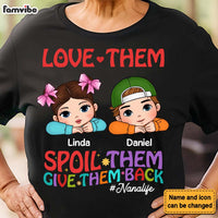 Personalized Gift For Grandma Love Them Spoil Them Shirt - Hoodie - Sweatshirt 34285 thumb 1