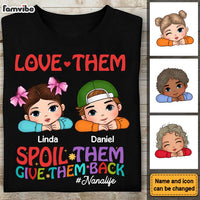 Personalized Gift For Grandma Love Them Spoil Them Shirt - Hoodie - Sweatshirt 34285 thumb 1