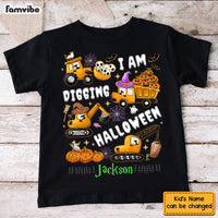 Personalized Gift For Grandson I'm Digging Halloween Kid T Shirt - Kid Hoodie - Kid Sweatshirt 34294 thumb 1