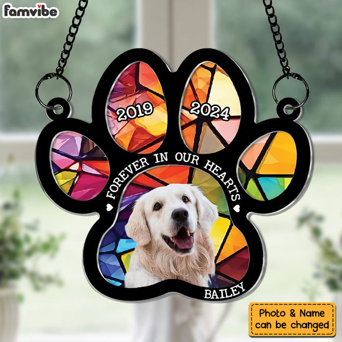 Personalized Gift For Dog Memorial Acrylic Suncatcher Ornament 34295 1