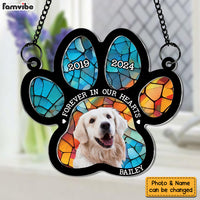 Personalized Gift For Dog Memorial Acrylic Suncatcher Ornament 34295 thumb 1