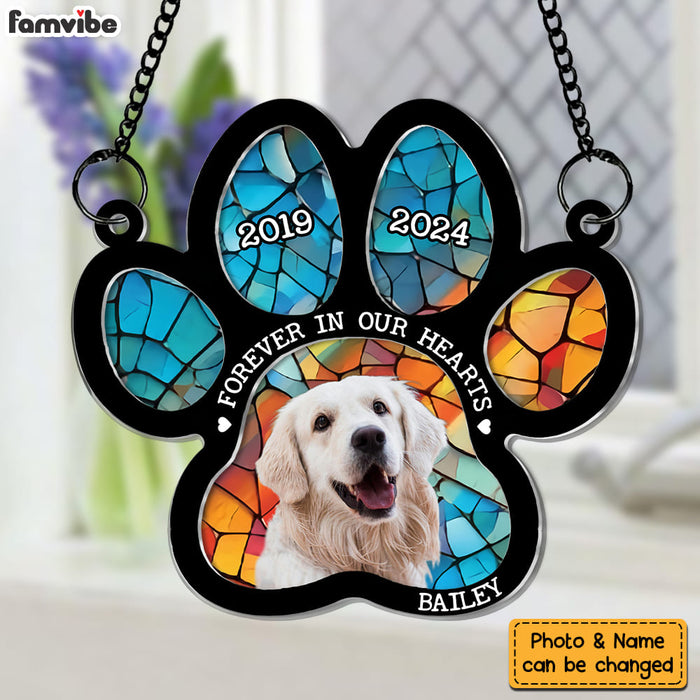 Personalized Gift For Dog Memorial Acrylic Suncatcher Ornament 34295 1