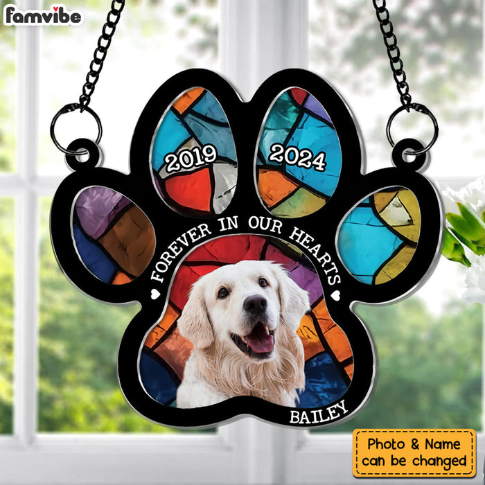 Personalized Gift For Dog Memorial Acrylic Suncatcher Ornament 34295 1
