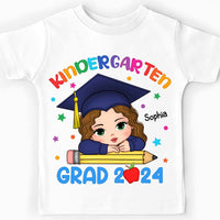 Personalized Gift For Granddaughter Kindergarten Graduation Kid T Shirt - Kid Hoodie - Kid Sweatshirt 34303 thumb 1