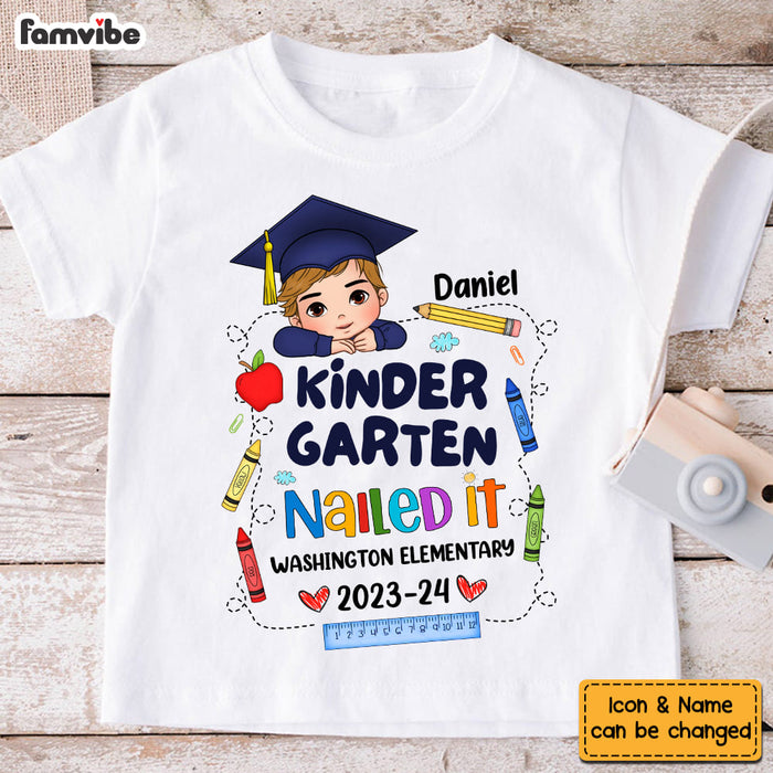 Personalized Gift For Grandson Kindergarten Graduation Kid T Shirt - Kid Hoodie - Kid Sweatshirt 34305 1